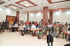 Tinjau Karhutla Riau, Kepala BNPB Perkuat Amunisi Satgas Karhutla